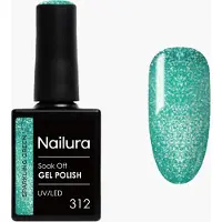 Nailura Cat Eye Gel Polish 10 ml - 312 Sparkling Green