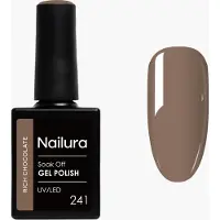 Nailura - Gel Polish 241 - Rich Chocolate - 10 ml
