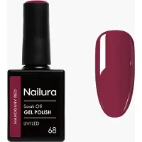 Ginza.se Nailura - Gel Polish 68 - Mahogany Red - 10 ml