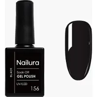 Nailura Gel Polish 10 ml - 156 Black