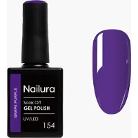 Nailura - Gel Polish 154 - Grape Purple - 10 ml