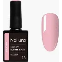 Nailura - Rubber Base 13 - Brick Pink - 10 ml