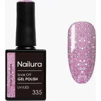 Nailura Gel Polish 10 ml - 335 Pink Glimmer