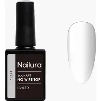 Nailura - No Wipe Top Coat - Transparent