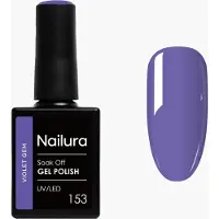 Nailura - Gel Polish 153 - Violet Gem - 10 ml