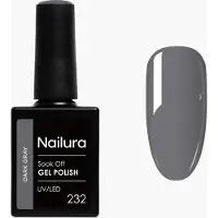 Ginza.se Nailura - Gel Polish 232 - Graphite Gray - 10 ml