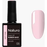 Nailura Rubber Base 10 ml - 05 Soft Pink