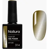 Nailura - Gel Polish 314 Hazel Cat Gleam - Hazelnut Brown - 10 ml