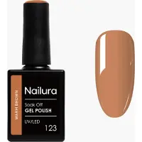 Nailura - Gel Polish 123 - Warm Brown - 10 ml
