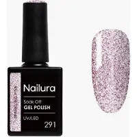 Nailura - Gel Polish 291 - Sparkling Pink - 10 ml