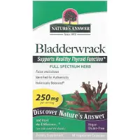 Natures Answer , Blåstång, 250 mg, 90 Vegetabiliska Kapslar