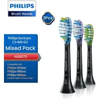 Philips 3 st borsthuvudsersättningar Gäller för: elektriska tandborstar HX3, HX6, HX9 HX9043 HX9053 HX9063 HX9073