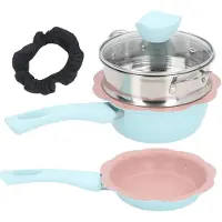 Fishine Multipurpose Kastrull Med Synligt Lock Ångkorg Värmetåliga Handtag Non-stick Sås Matlagning L