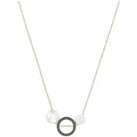 Swarovski Varm Logotyp Metall Roseguldpläterad Rodiumpläterad Kristallhalsband Damhalsband 5289769 Box (Random Color)