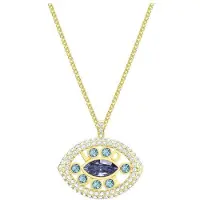Swarovski Ond Öga Guldpläterad Kristallhalsband Damhalsband 5428336 Gold,F