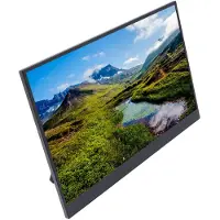 OutsideWorld 15,6-tums IPS Pekskärmsdisplay Tunn 1080P HD Pekskärm för Bärbar Dator Dator PC