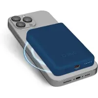 SBS Powerbank TEBB5000MAG1CB 5000 mAh kompatibel med MagSafe - blå