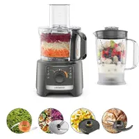 Kenwood FDP31.020GY multifunktionsrobot - 2 hastigheter + Pulse - 800W - 2,1L skål + tillbehör