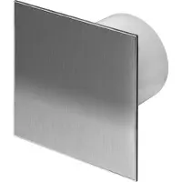 Awenta badrumsfläkt Trax WTI125H Ø125 mm 150 m3/h 18 W 230 V med fuktgivare och timerbrytare inox
