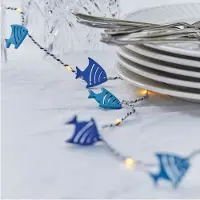 Sirius Selma fisk - 20 LED - blå