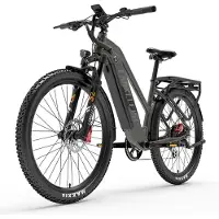 Burchda OTIDA S26 3000W 80 km/h dubbelmotors elcykel, 52V 20Ah, 26-tums breda däck, elektrisk mountainbike, elcykel för vuxna