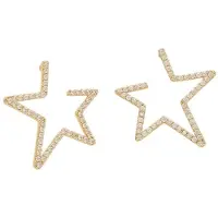 Swarovski Stjärnörhängen Damörhängen Guld 5457015 Gold Plated