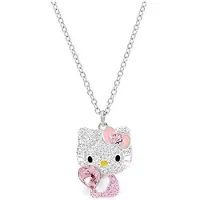 Swarovski Hello Kitty Hjärta Kristallhalsband Damhalsband 5228241 Box+Shopping Bag (Random Color)