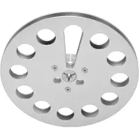 Honor Electronics 14 7 tums upptagningsspole Universal 11 hål Vindmotståndshål Tom bandspole för inspelning silver