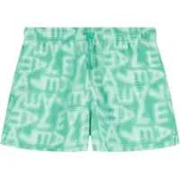 EA7 för män. 7M001715_AF21250 Sport baddräkt grön (S), Strandkläder, Polyester
