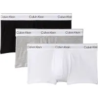 Calvin Klein 3 Pack Low Rise Trunks Icon Cotton Stretch