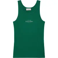 Calvin Klein Jeans Slim Ribbed Cotton Tank Top