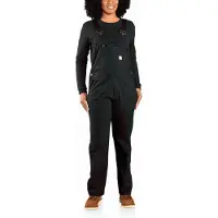 Carhartt Women's Relaxed Fit Denim Bib Overal Black