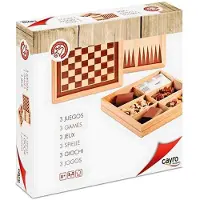 Cayro Schack-dam-backgammon Marketeri Brädspel