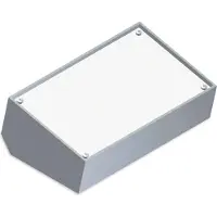 Velleman 362.8 Panelhölje (B x H x D) 16.00 x 6.00 x 10.00 mm Plast Blå, Grå, Silver 1 st