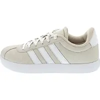 Adidas Skor - VL Court 3.0 K - Beige/Vit - - 37 1/3 - Skor