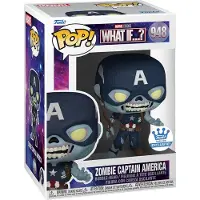 Funko POP! Kapten Amerika Tänk Om.? Zombiefigur