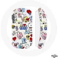 CAPACHEAP Trådlös mus BTS Bangtan Sonyeondan BT21 Van Tata Chimmy Cookie Rj Koya Mang Et Shooky