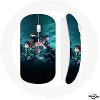 CAPACHEAP Souris Sans Fil Demon Slayer Manga Tanjiro et Nezuko