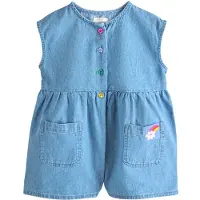 Next Overall blå denim
