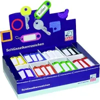Basi Nyckelring 8500-9010 8-färgad 1 set