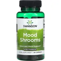 Swanson Health , Stimmningssvampar, 60 Capsules