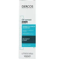 VICHY Dercos Sebum Control Schampo för Fet Hår 200 ml