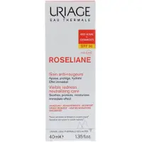 Uriage Roséliane Anti-Redness Cream SPF30, Dagkräm, Kvinna, Känslig hud, Ansikte, Motverkar rodnad, Fuktgivande, Skyddande, Mjukgörande, Lugnande, Stärkande, 40 ml