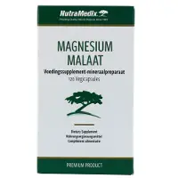 Nutramedix , Magnesium Malat, 120 växtbaserade kapslar