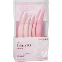 Inspire - vaginalt dilatorset - medicinskt silikon - rosa