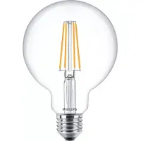 Philips LED lampa E27 | G95 klar | 2700K | 5,9W (60W) []