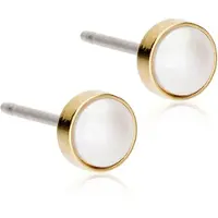 Blomdahl GT Bezel Pearl 5 mm White