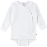Joha Omlottbody l/ä - Bambu - Vit - - 60 - Body L/Ä
