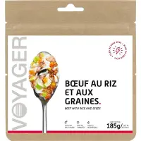 Voyager - Mat/hydrering - Boeuf au Riz et aux Graines för Unisex - Vit