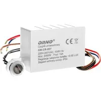 ORNO TWILIGHT-sensor med MINI utomhussond, 2000W